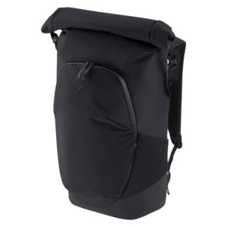 HEAD Pro X Racqpack BK – Sustainable Rolltop Tennis Backpack for 3 Racquets